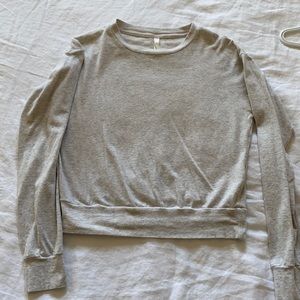 Grey Babaton Edith long sleeve
